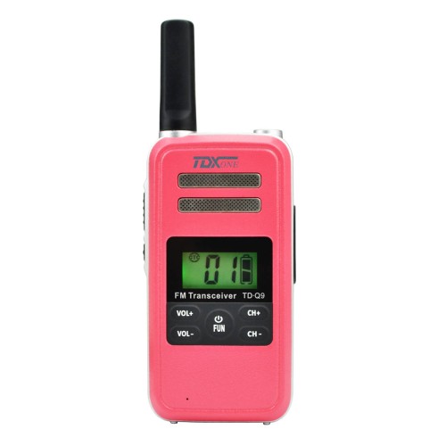 Handheld PMR446 3 Watts Wireless Ham Mini Walky Talky TD-Q9